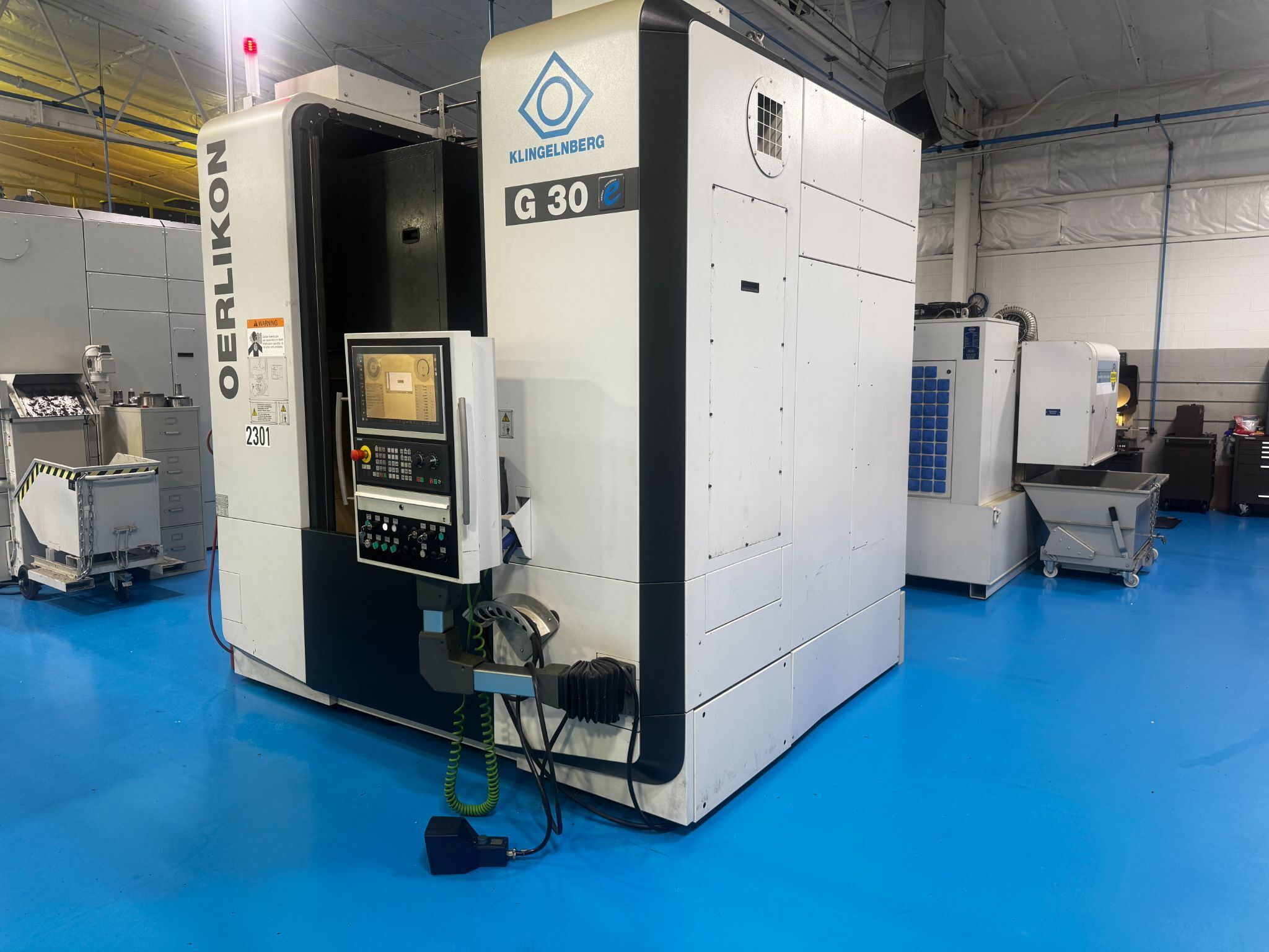 Klingelnberg, Oerlikon #G30, CNC spiral bevel gear grindering machine, Siemens Control, 2015 - Image 4