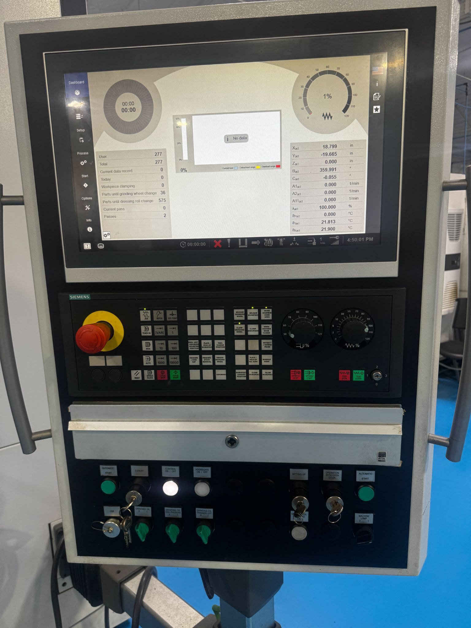 Klingelnberg, Oerlikon #G30, CNC spiral bevel gear grindering machine, Siemens Control, 2015 - Image 6