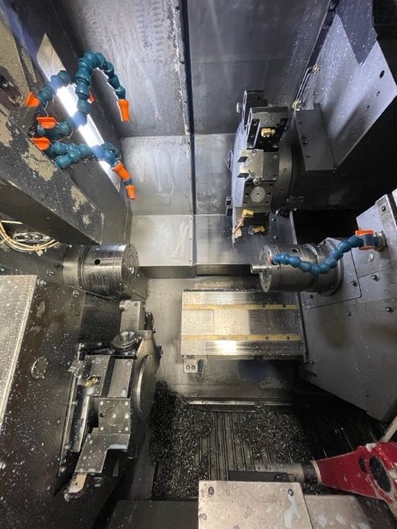 Miyano #BNE-51SY, CNC turning center, 8-Axis, 20" swing, 2" bar, 6" chuck, 20 HP, 2004 - Image 3