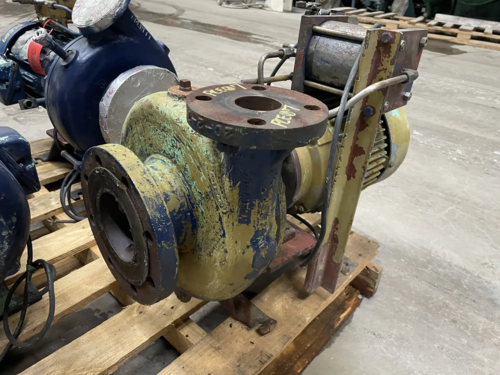 200 GPM, Cornell #2CB-3-4, close-coupled refrigeration centrifugal pump, 3 HP, 1750 RPM, 230/460 V., 4" - Image 2