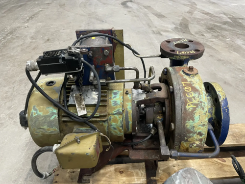 200 GPM, Cornell #2CB-3-4, close-coupled refrigeration centrifugal pump, 3 HP, 1750 RPM, 230/460 V., 4" - Image 6