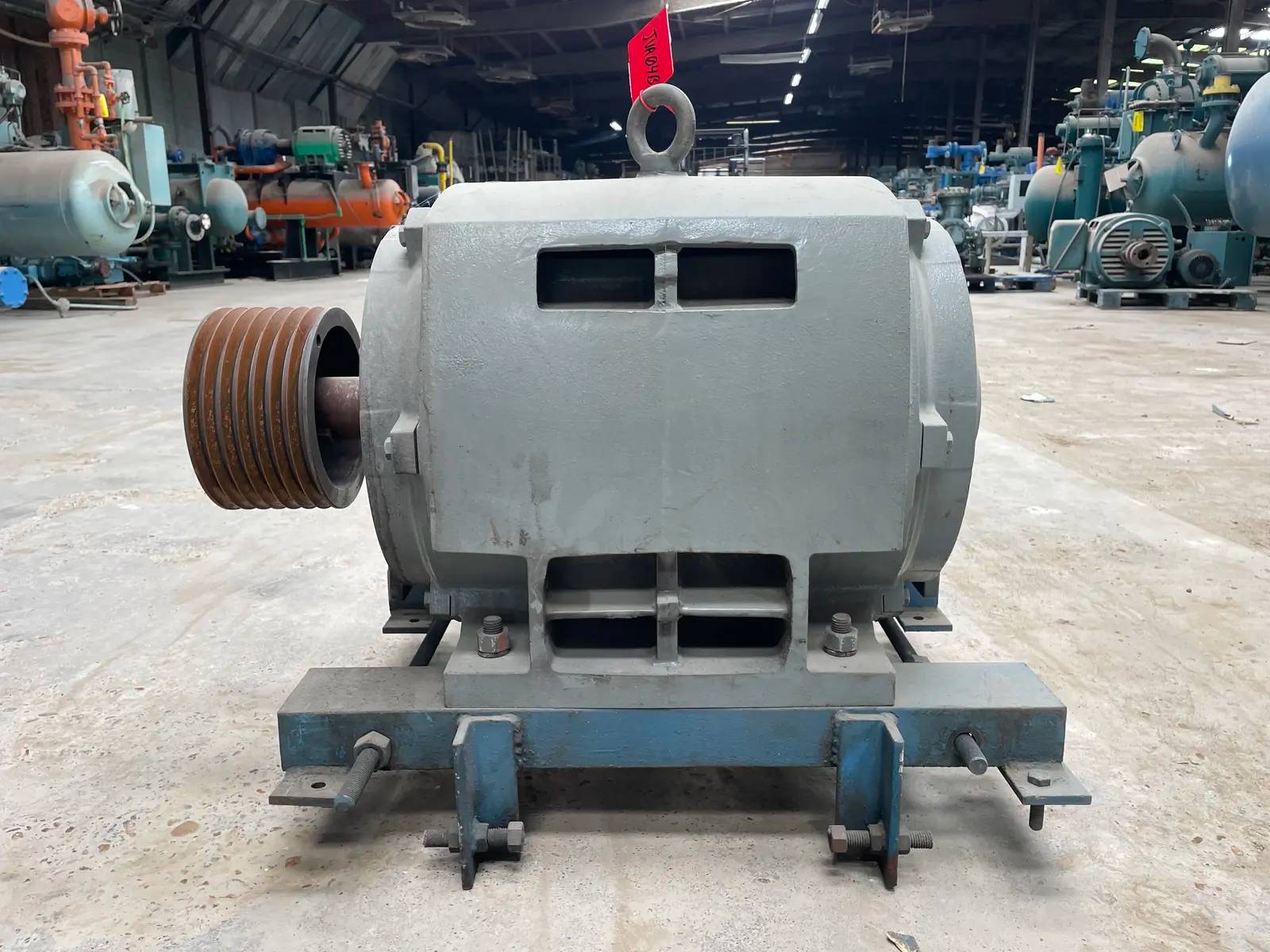 125 HP 1775 RPM General Electric #5KE405AC208, electric motor, Frame 405T, 460 Volts, 145 amps, 60 Hz., 3 - Image 4