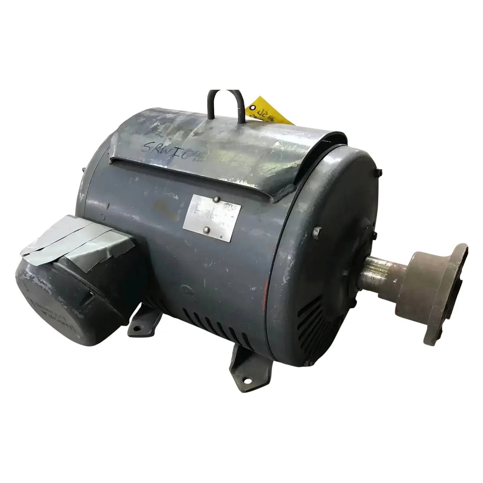 75 HP 1175 RPM Lincoln, A/C electric motor, Frame 405T, 230/460 Volts, 184/92 amps, 60 Hz., 3 phase - Image 2