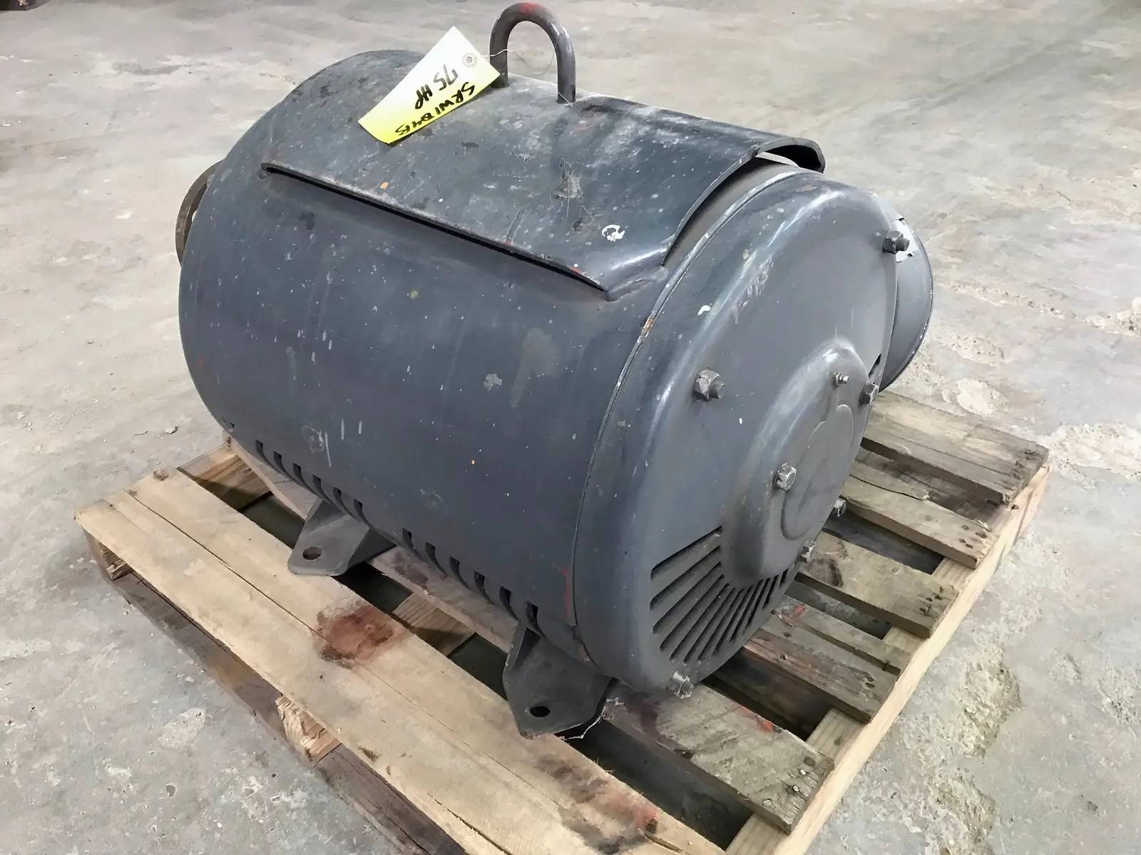 75 HP 1175 RPM Lincoln, A/C electric motor, Frame 405T, 230/460 Volts, 184/92 amps, 60 Hz., 3 phase - Image 6