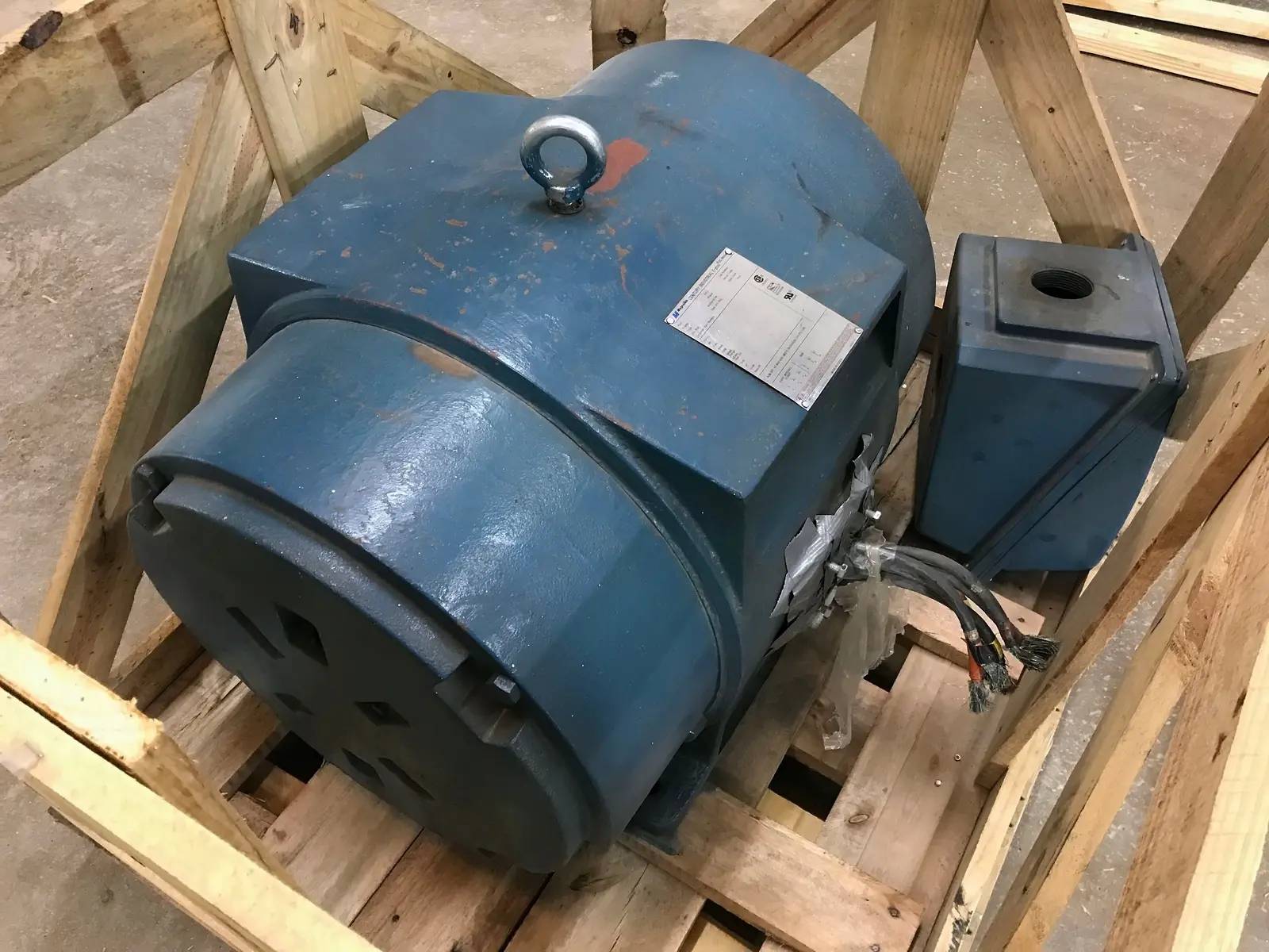 150 HP 1185 RPM Magnetek #D-390832-02, Century Industrial E-Plus electric motor, Frame 445T, 460 Volts, 173.2 - Image 4