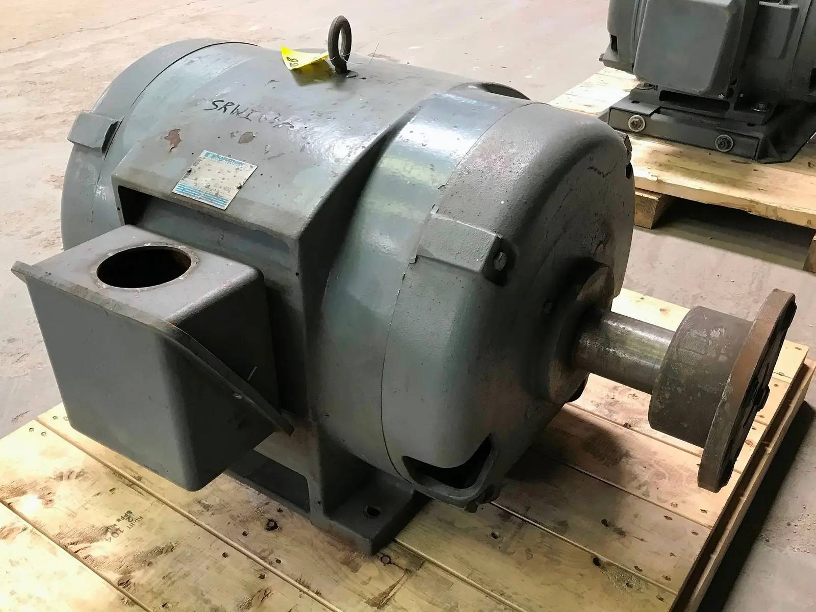 150 HP 1185 RPM Marathon #LF-445TTDS7089ED-W, electric motor, Frame 445T, 460 Volts, 177 amps, 60 Hz., 3 - Image 3