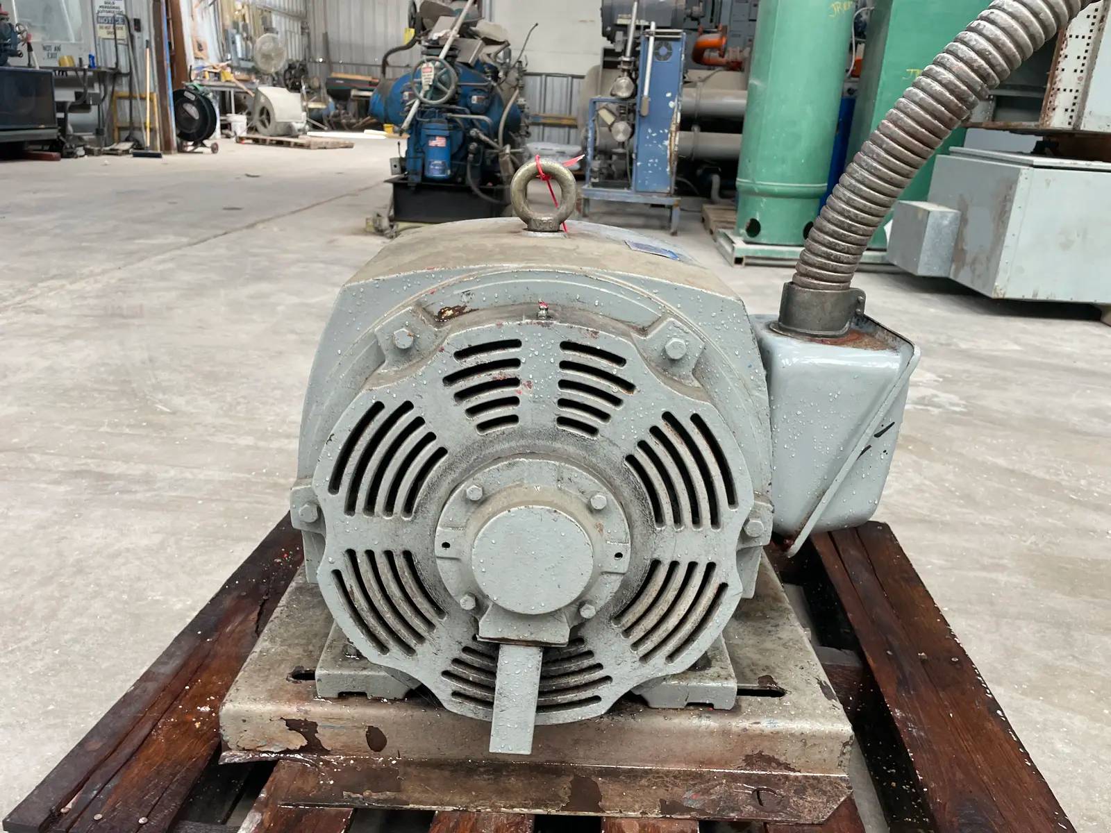 75 HP 1775 RPM Teco, premium efficiency 3 phase induction motor, Frame 365T, 230/460 Volts, 176/88 amps, 60 - Image 6