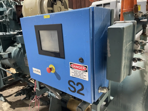 Logix #CCS, screw compressor micro control system, 120 V., previously on Frick RWB-II-134 package - Image 3
