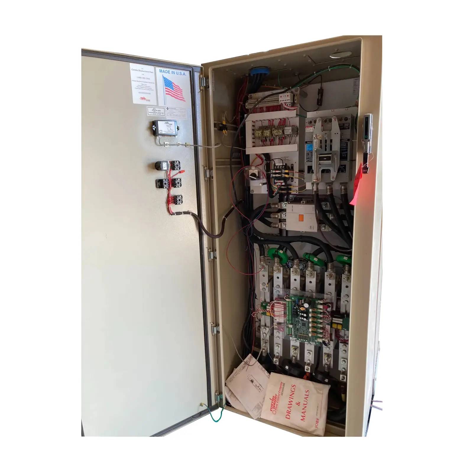 Benshaw #RX2E25048012KP, screw compressor motor starter, 250 HP, 480 Volts, 302 amps, 60 Hz., 3 phase, 120 - Image 2