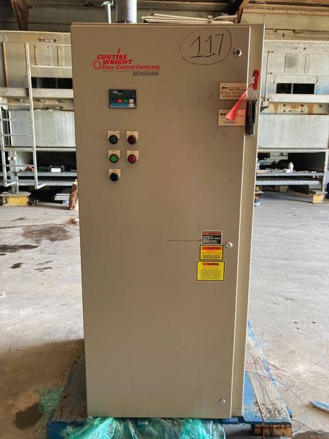 Benshaw #RX2E25048012KP, screw compressor motor starter, 250 HP, 480 Volts, 302 amps, 60 Hz., 3 phase, 120 - Image 3