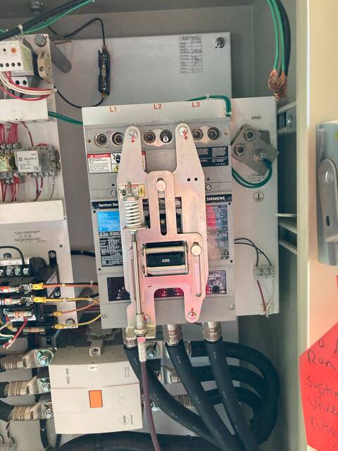 Benshaw #RX2E25048012KP, screw compressor motor starter, 250 HP, 480 Volts, 302 amps, 60 Hz., 3 phase, 120 - Image 5
