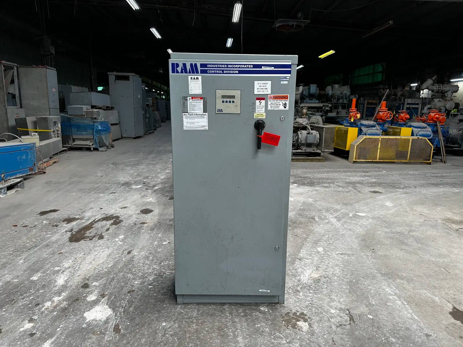 Ram Industries, digital bypass solid state screw compressor motor starter, 250 HP, 460 Volts, 285 FLA, 60 - Image 3
