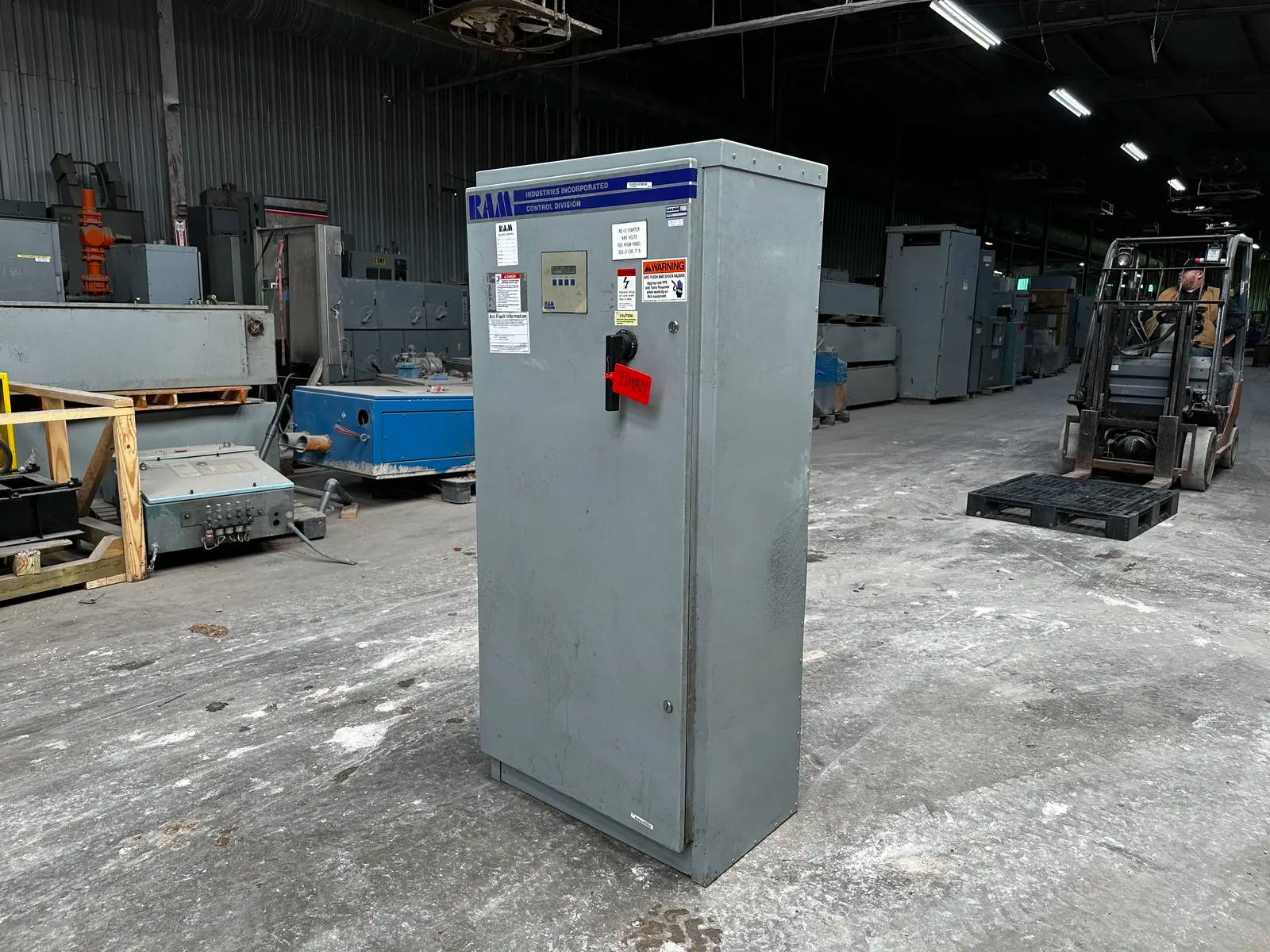 Ram Industries, digital bypass solid state screw compressor motor starter, 250 HP, 460 Volts, 285 FLA, 60 - Image 6