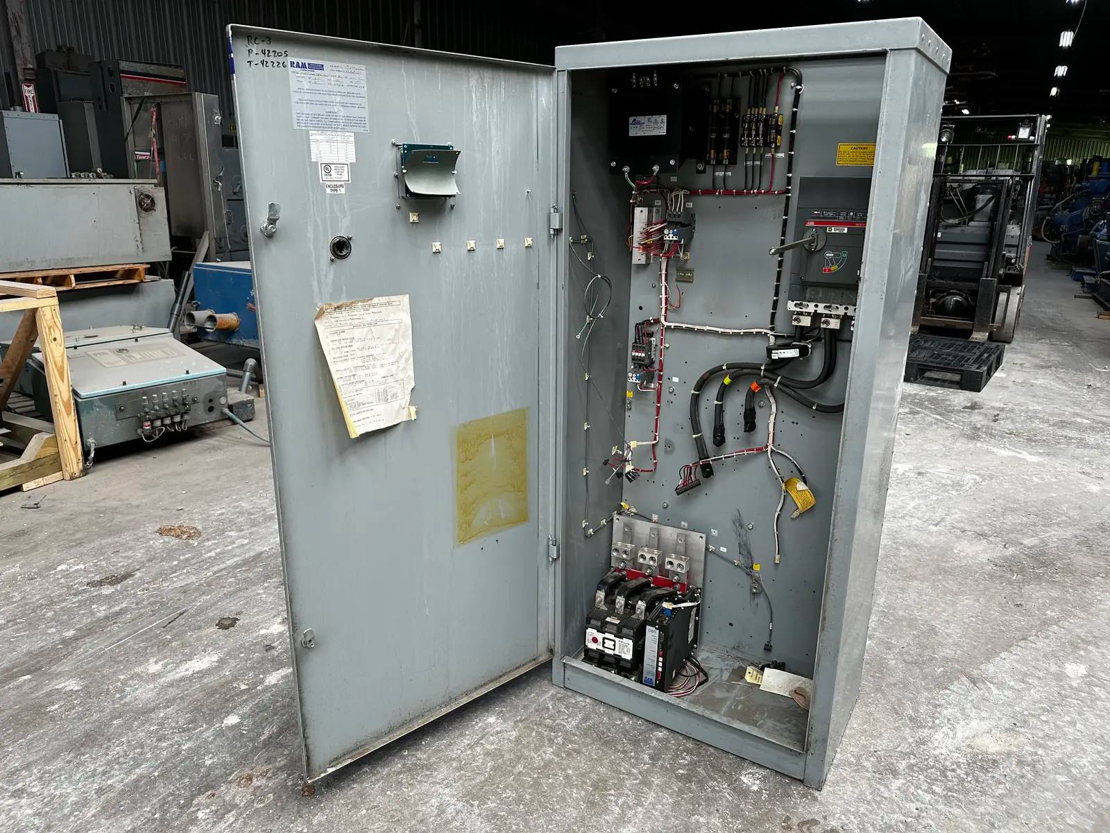 Ram Industries, digital bypass solid state screw compressor motor starter, 250 HP, 460 Volts, 285 FLA, 60 - Image 9