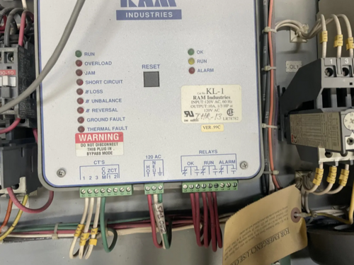 Ram Industries, screw compressor motor starter, 350 HP, 460 Volts, 60 Hz. - Image 10