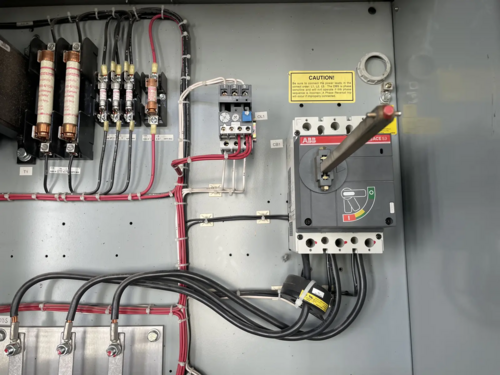 Ram Industries, screw compressor motor starter, 75 HP, 575 Volts, 70 FLA, 434 LRA, 60 Hz., 3 phase, 18 kA - Image 8