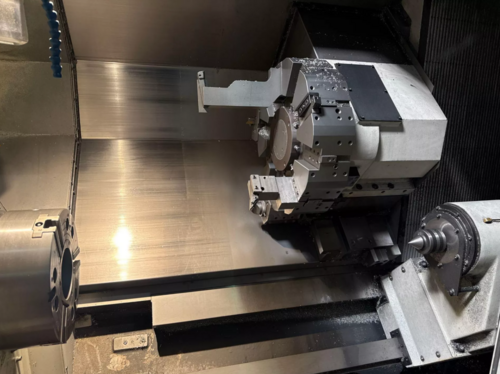 Takisawa #TX-50C, Multi-Axis CNC Lathe, 21.7" max. turning diameter, 27.6" max. turning length, 12" chuck, 5" - Image 5