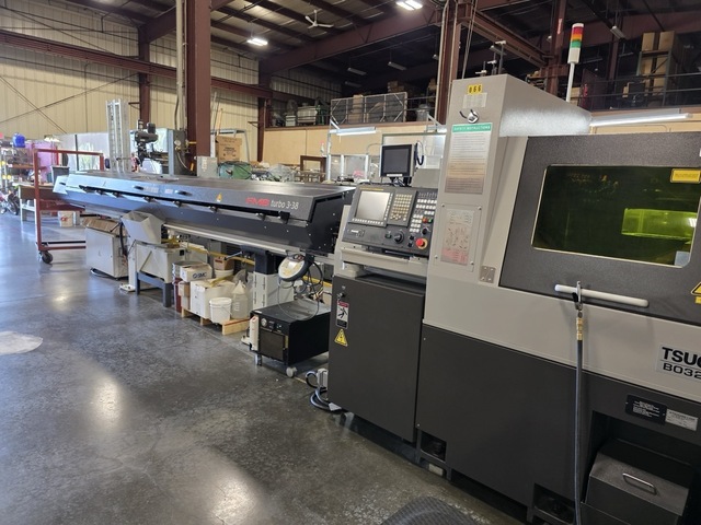 Tsugami #B0325B-II, Swiss Type Automatic Screw Machine, 1.25" max. machining diameter, 12.59" machining - Image 1
