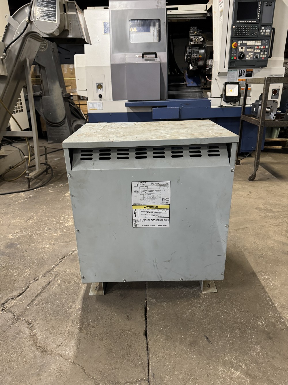 45 KVA 240 Delta Primary, 208Y/120 Secondary, Jefferson Electric Dry Type Transformer Line - Image 5