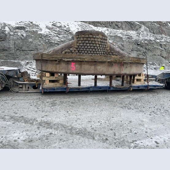 60" x 109" Allis Superior #60-109-Superior-M-II, Gyratory Crusher, hydroset, 6,425 TPH @ 10" discharge, 750 - Image 5