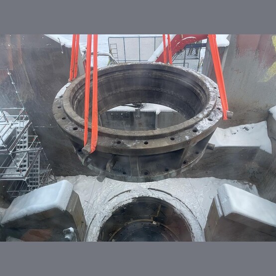 60" x 109" Allis Superior #60-109-Superior-M-II, Gyratory Crusher, hydroset, 6,425 TPH @ 10" discharge, 750 - Image 8
