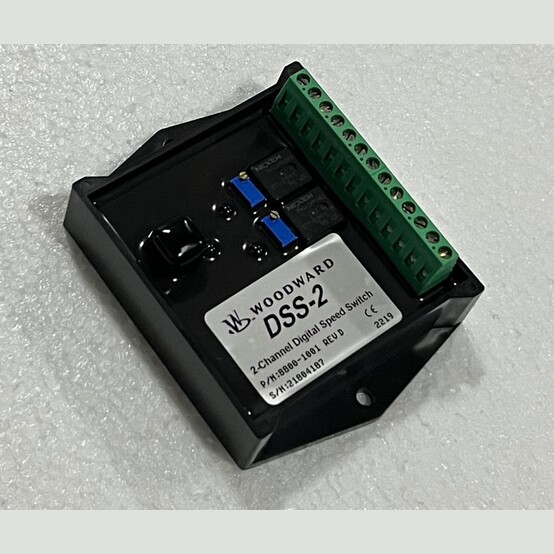 Woodward #DSS-2, Two-Channel Digital Speed Switch, 9-30 VDC, 1-10 amp resistive relay contacts - Image 2