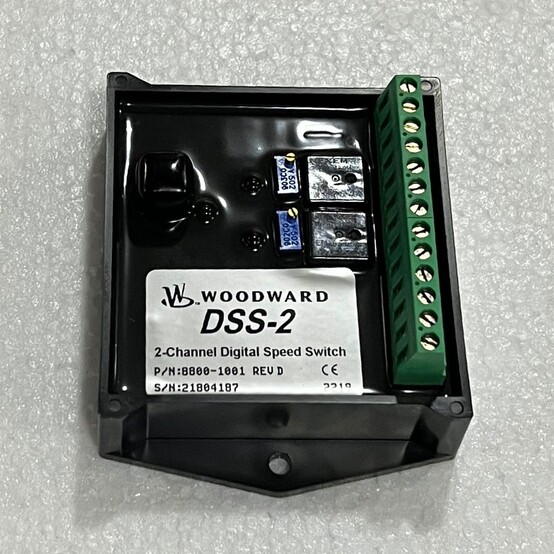 Woodward #DSS-2, Two-Channel Digital Speed Switch, 9-30 VDC, 1-10 amp resistive relay contacts - Image 4