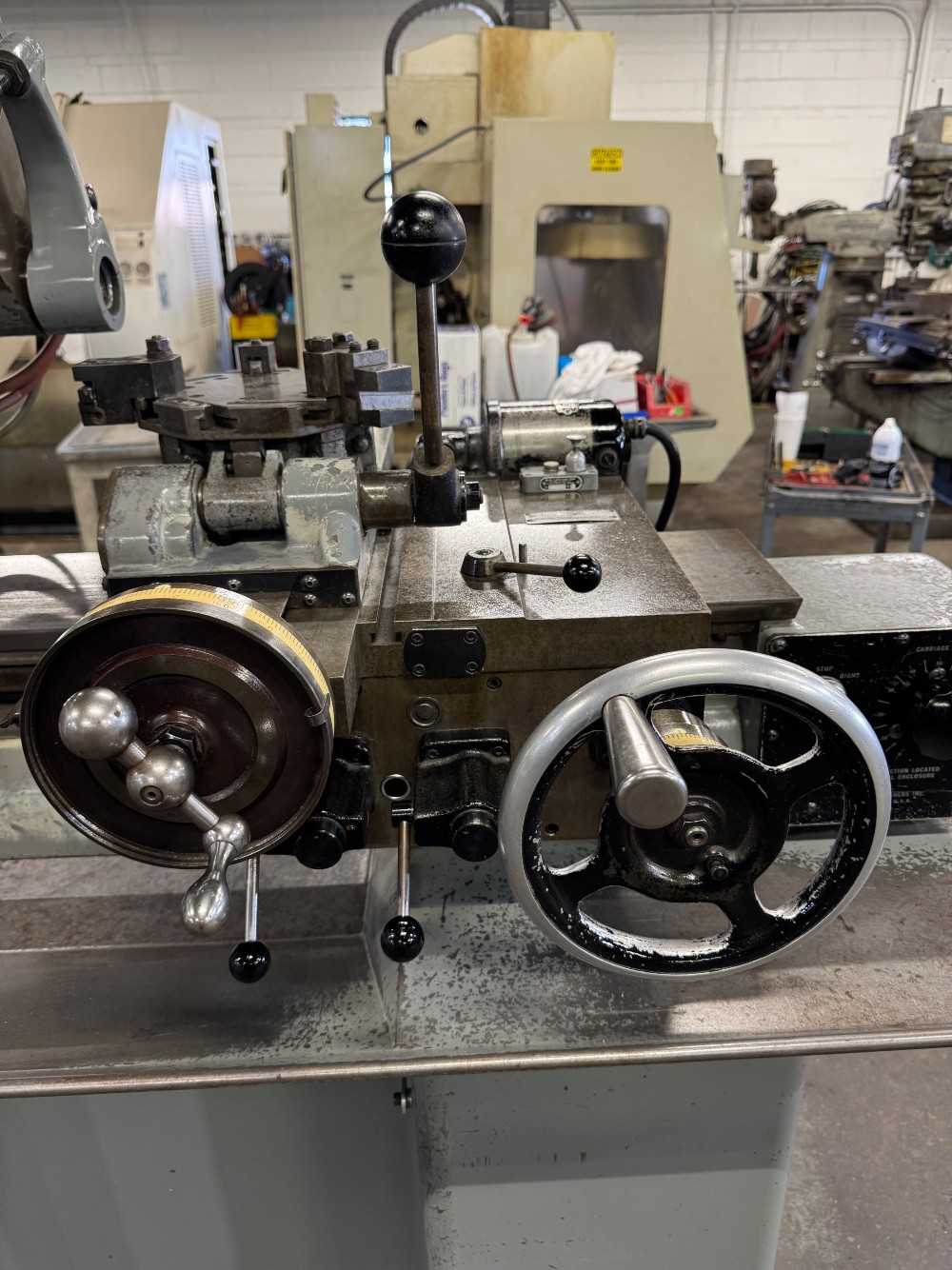 Hardinge #HC-AT, Super-Precision Chucking Machine, 9" max. fixture diameter, 6" max. external threading - Image 3