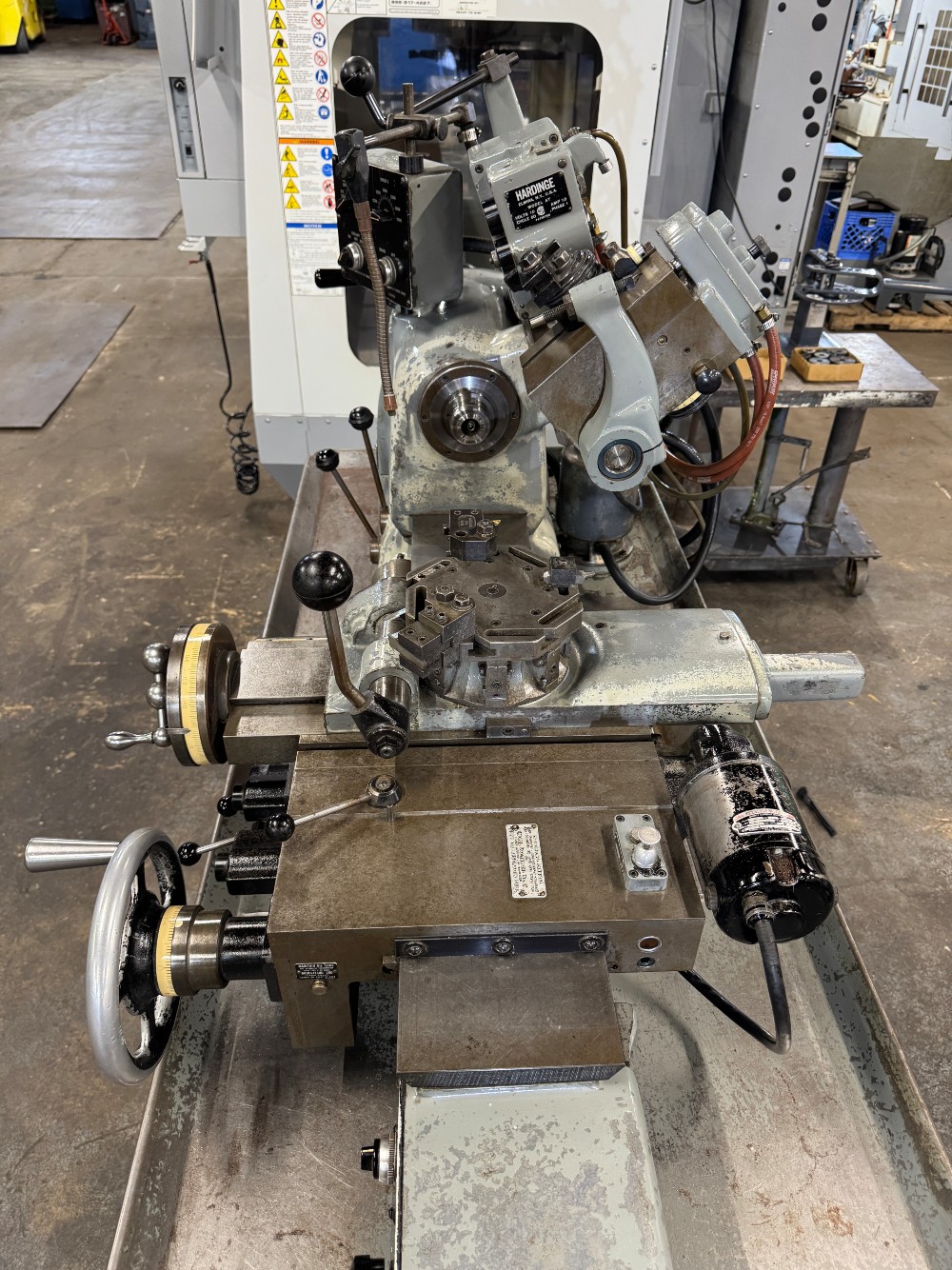 Hardinge #HC-AT, Super-Precision Chucking Machine, 9" max. fixture diameter, 6" max. external threading - Image 5
