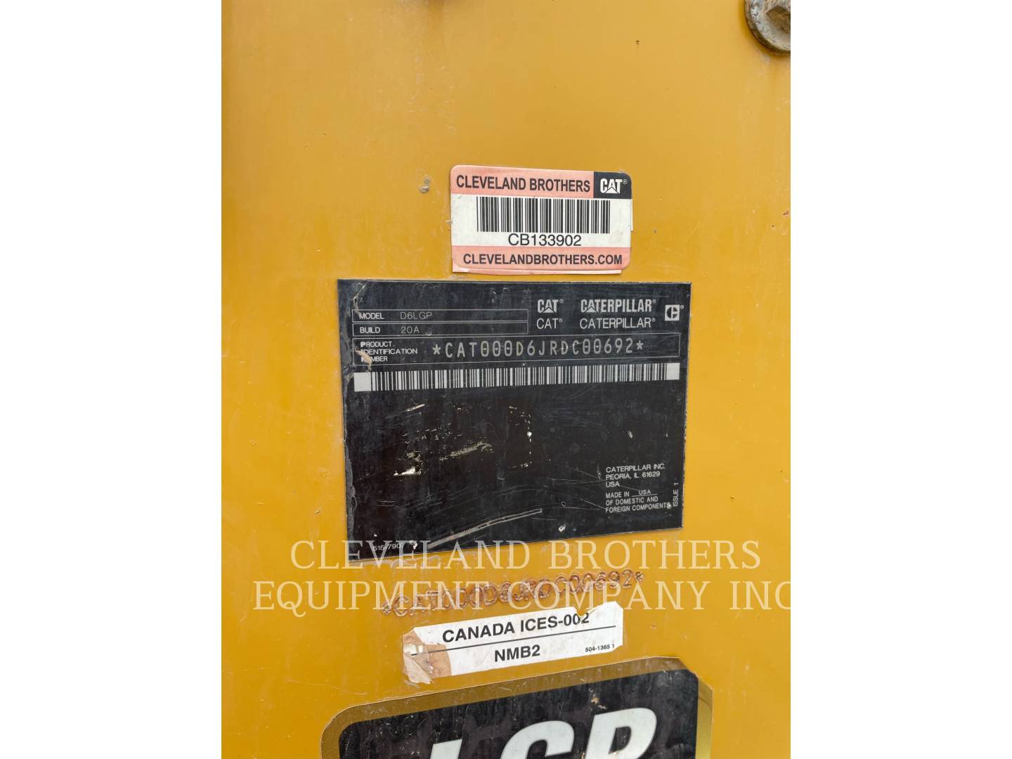 Caterpillar D6 LGP VP, 5700 hours, S/N: RDC00692, 2020 - Image 6