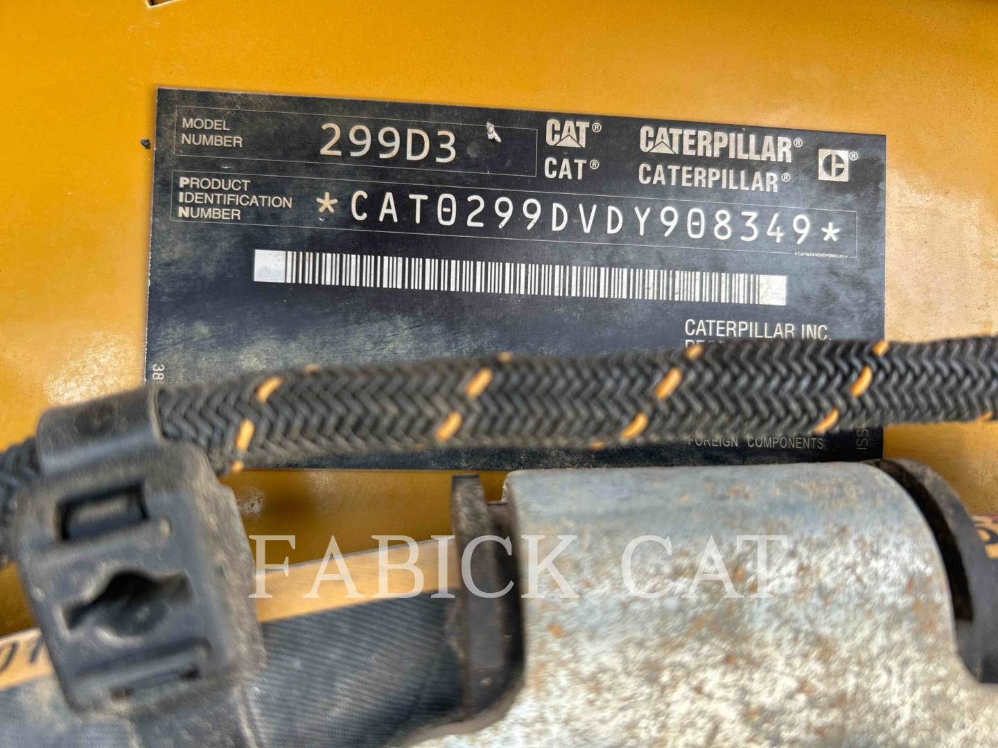 Cat 299D3, 3009 hours, S/N: DY908349, 2022 - Image 6