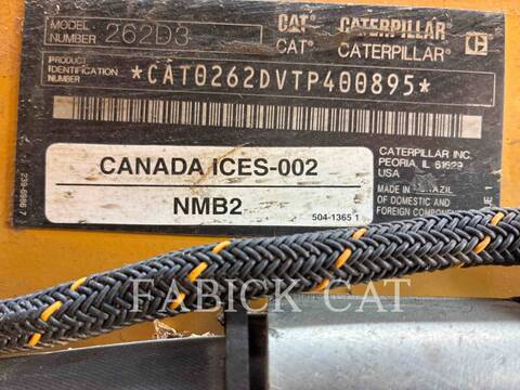 Cat 262D3 C3H2, Skid Steer Loader, 2021 hours, S/N: TP400895, 2023 - Image 6