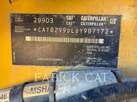 Cat 299D3 OK, 2923 hours, S/N: DY907172, 2022 - Image 6