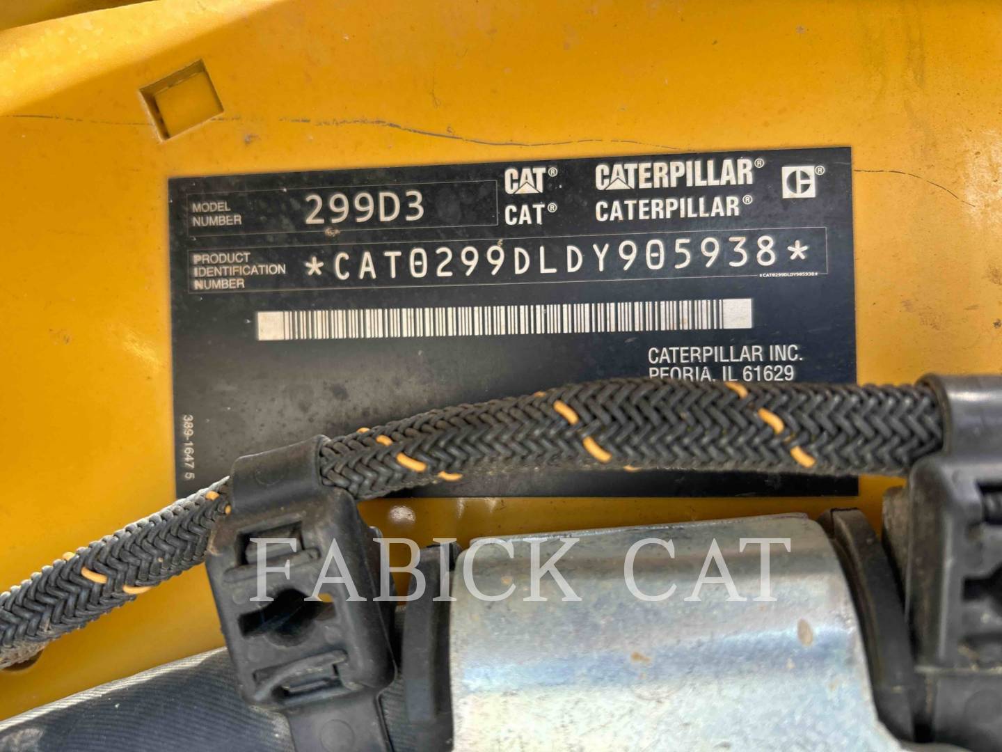 Cat 299D3 OK, 1884 hours, S/N: DY905938, 2022 - Image 6