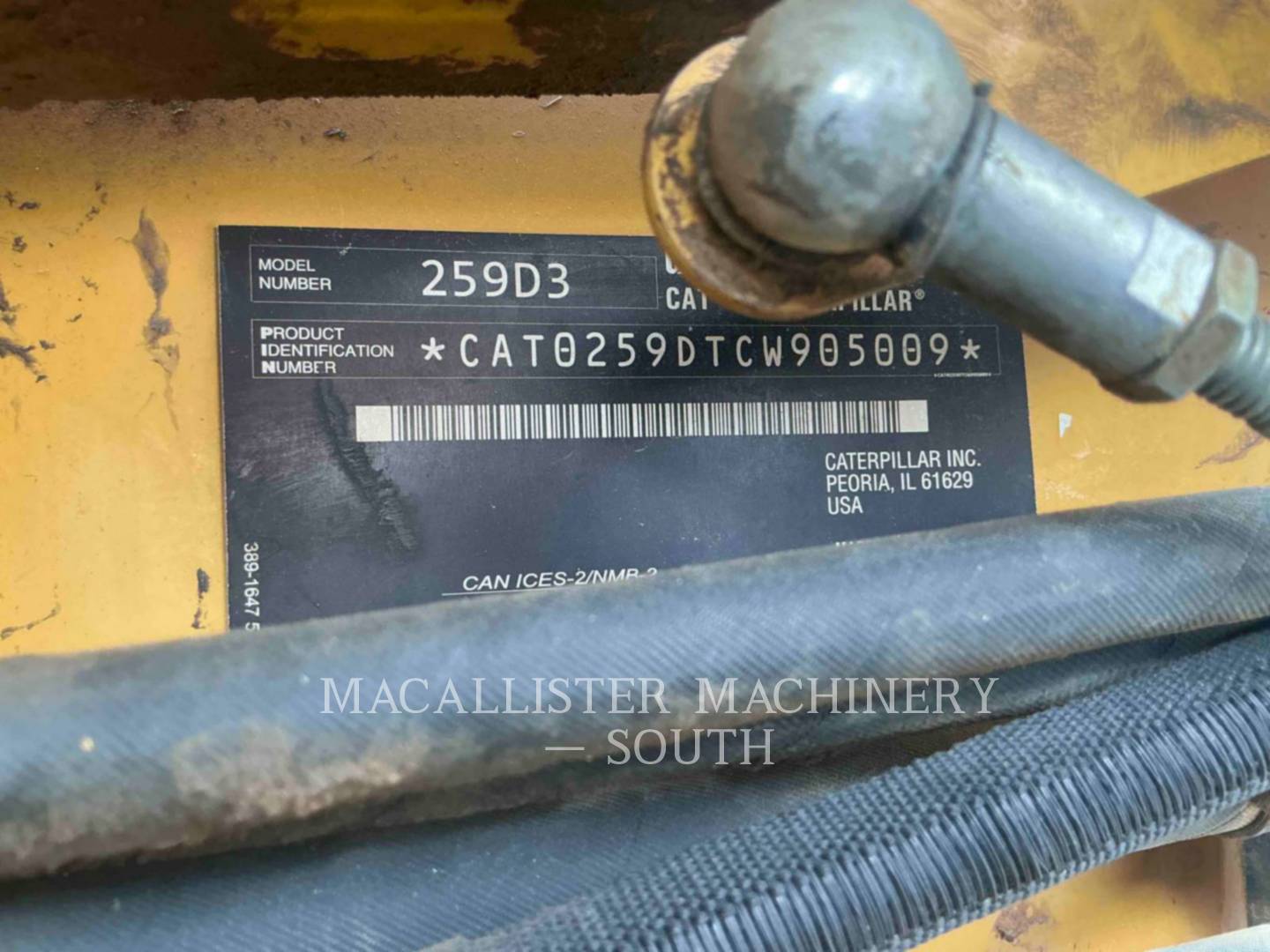 Caterpillar 259D3, 3530 hours, S/N: CW905009, 2020 - Image 6
