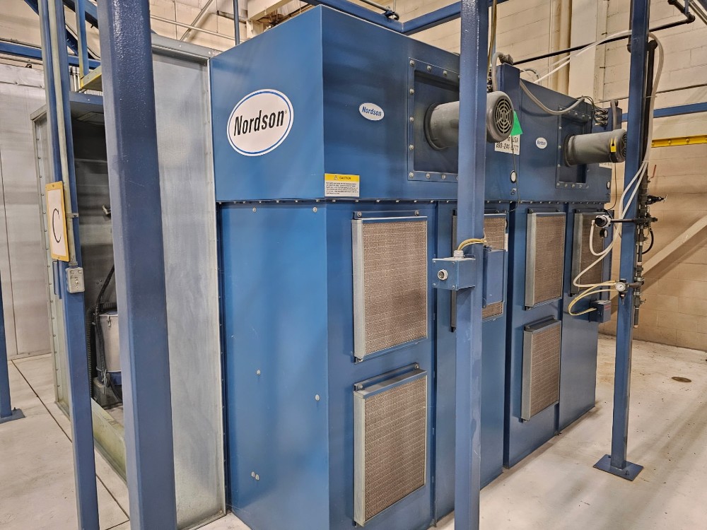 Nordson Manual Powder Booth, 4' x 6' opening - Image 3