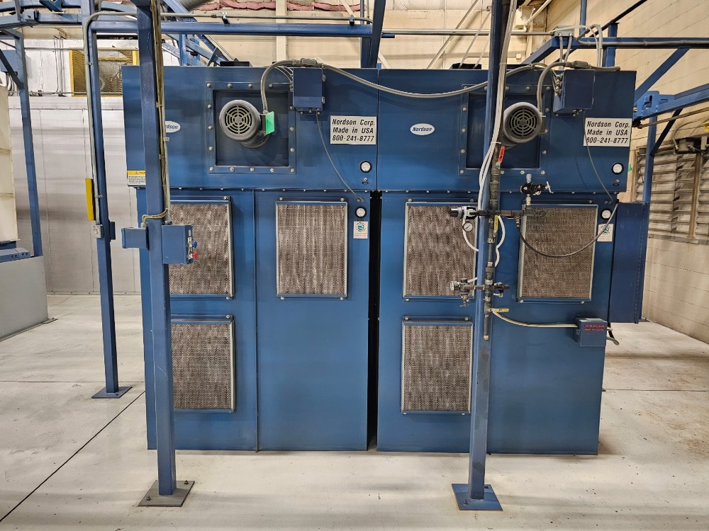Nordson Manual Powder Booth, 4' x 6' opening - Image 4