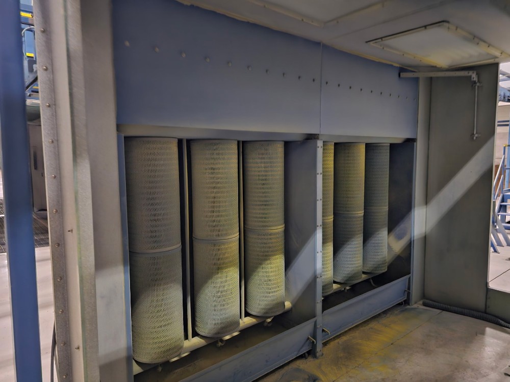 Nordson Manual Powder Booth, 4' x 6' opening - Image 5