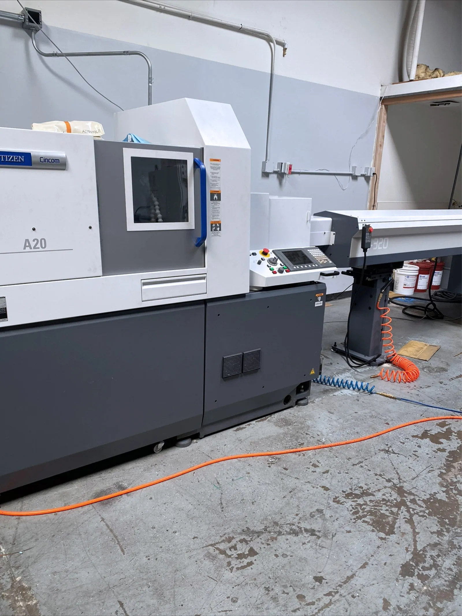 Citizen #A20-Type-VII, CNC swiss lathe, 0.787" diameter, 5 HP, 10000 RPM, 21 tool, 8000 RPM sub spindle, 2019 - Image 1