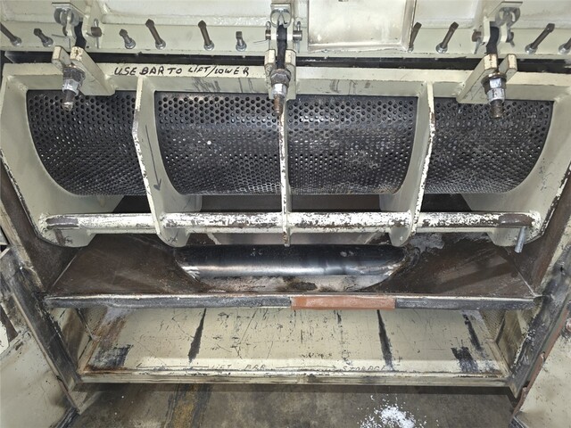 14" x 42" Rotogran #WO-1442-RF, roll feed granulator, 30 HP, 12 knife open rotor, 4 bed knives, 41" infeed - Image 10