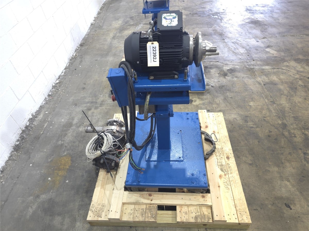 Gala #6, underwater pelletizer, SLC-6 cutting head, 5.5 HP, 12.2-ECLN spin dryer, 4,000 lb./hr., 100 GPM - Image 3