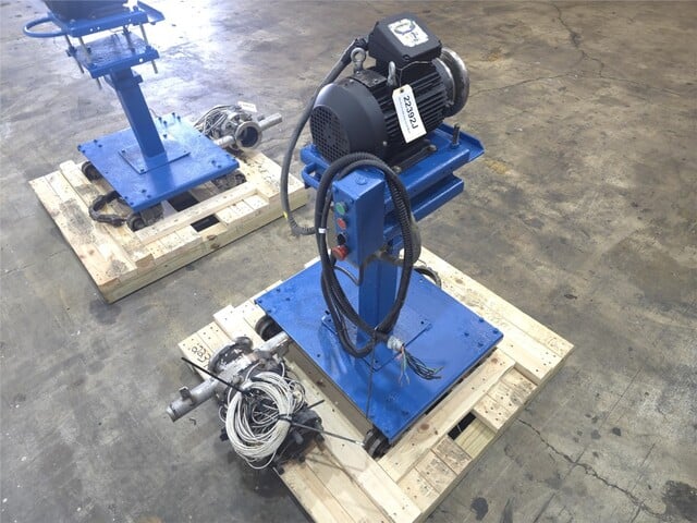 Gala #6, underwater pelletizer, SLC-6 cutting head, 5.5 HP, 12.2-ECLN spin dryer, 4,000 lb./hr., 100 GPM - Image 4