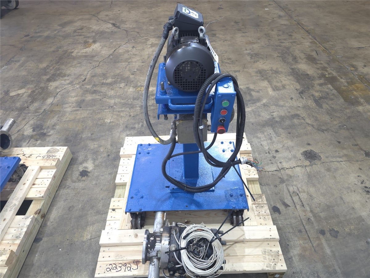 Gala #6, underwater pelletizer, SLC-6 cutting head, 5.5 HP, 12.2-ECLN spin dryer, 4,000 lb./hr., 100 GPM - Image 5