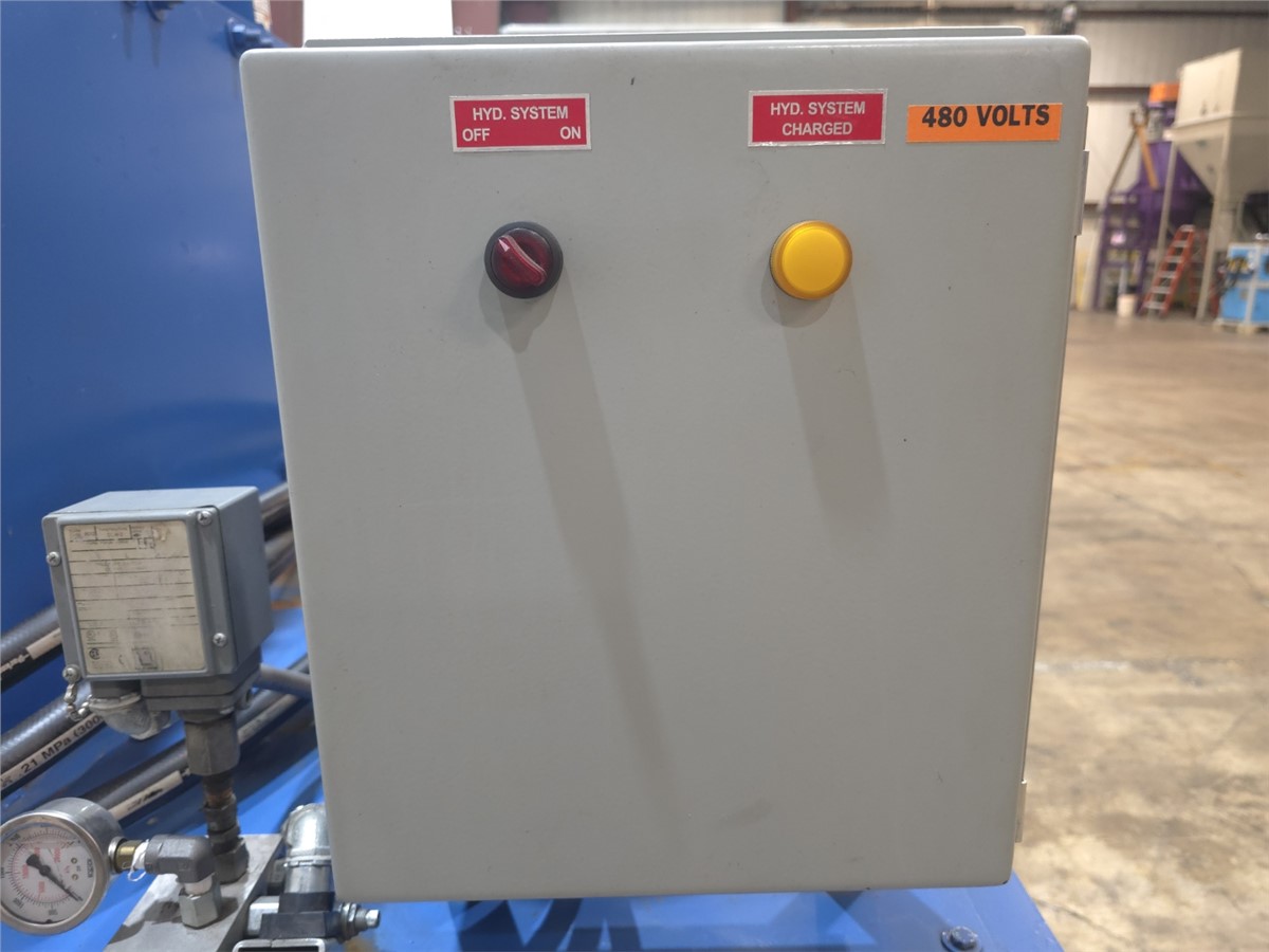 10 HP MGB, hydraulic power unit, (4) Parker accumulators, 5 gallon each, 4000 max psi, 1770 RPM, Fr.215TC - Image 10