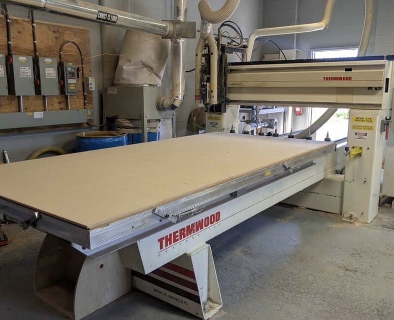 Thermwood #CS40, CNC Router, 8.8" work height, 5' x 10' flat table, 10.5 HP, 24,000 RPM, 7 ATC, SuperControl - Image 1