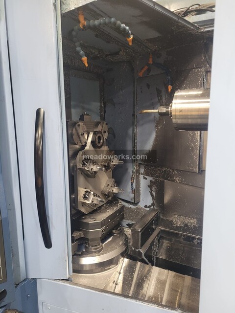 Matsuura #H.Plus-400, 5-Axis CNC Horizontal Machining Center, Matsuura G-Tech 31i control, 200 Volt, 2017 - Image 4