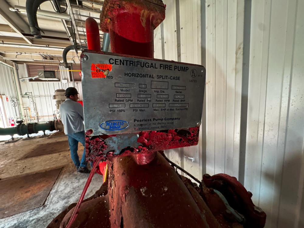 CUMMINS 208 HP DIESEL ENGINE DRIVEN FIRE PUMP PACKAGE - PEERLESS 1500 GPM HORIZONTAL SPLIT-CASE, FIRETROL - Image 6