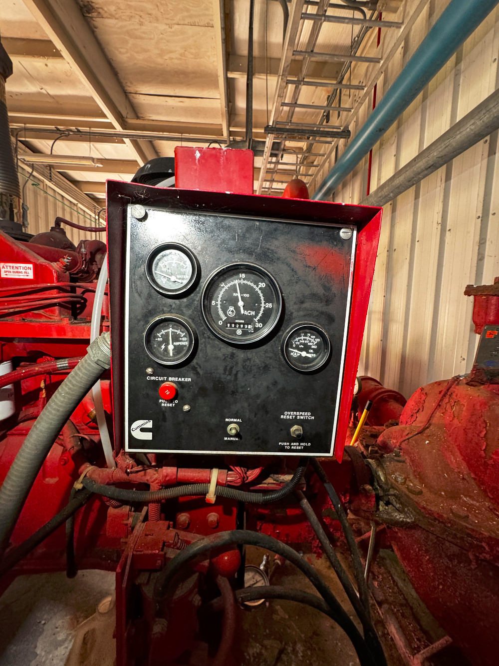 CUMMINS 208 HP DIESEL ENGINE DRIVEN FIRE PUMP PACKAGE - PEERLESS 1500 GPM HORIZONTAL SPLIT-CASE, FIRETROL - Image 7