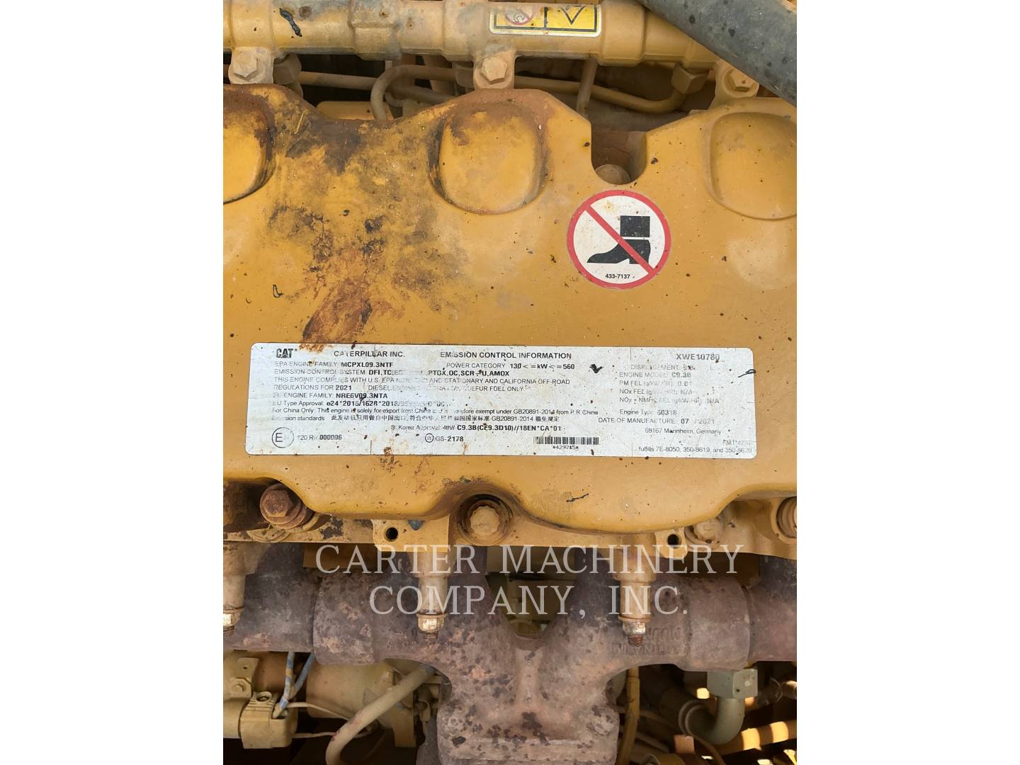 Caterpillar 336-07, 6872 hours, S/N: DKS20259, 2022 - Image 8