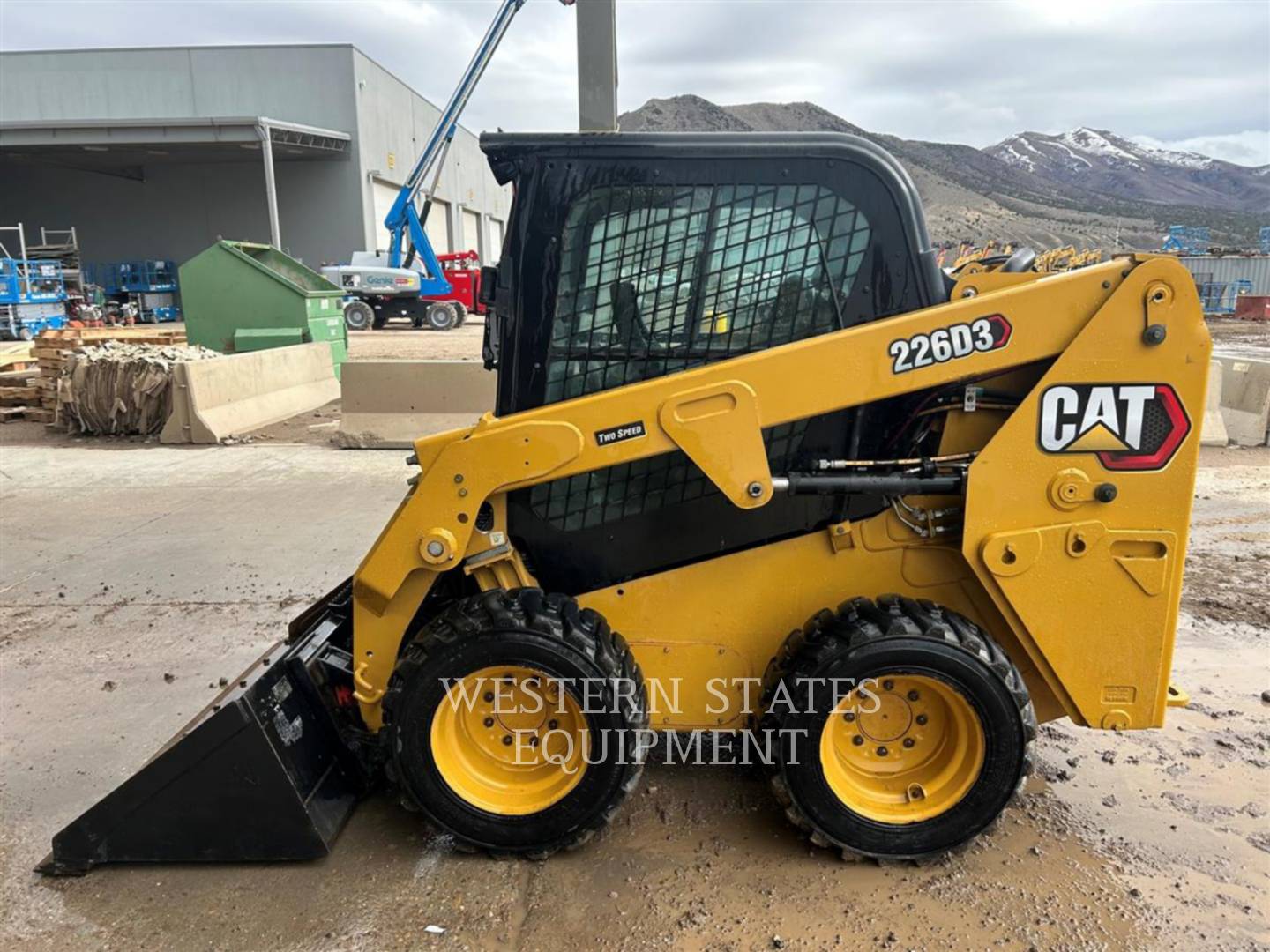Cat 226D3, Skid Steer Loader, 1166 hours, S/N: EK501147, 2022 - Image 8